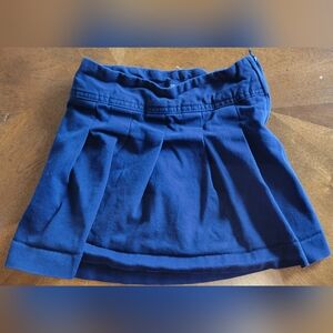 Childrens Place Navy Blue Pleated Skirt Sz 4